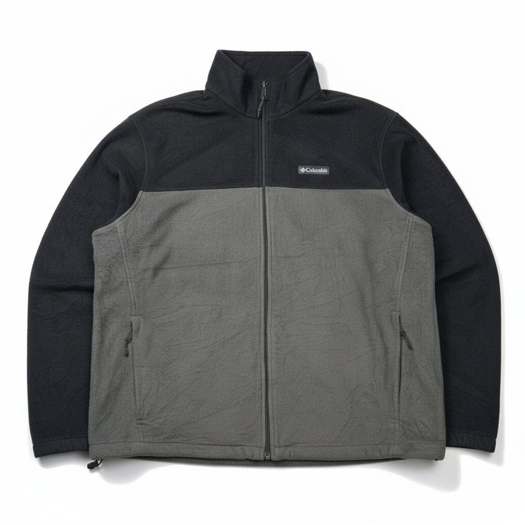 Columbia Fleecepullover Schwarz-Grau (XL)