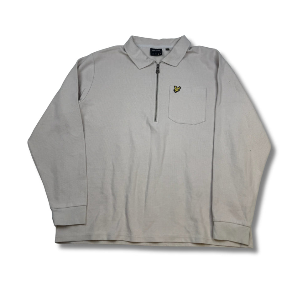 Lyle & Scott Quarter-Zip Beige (XL)