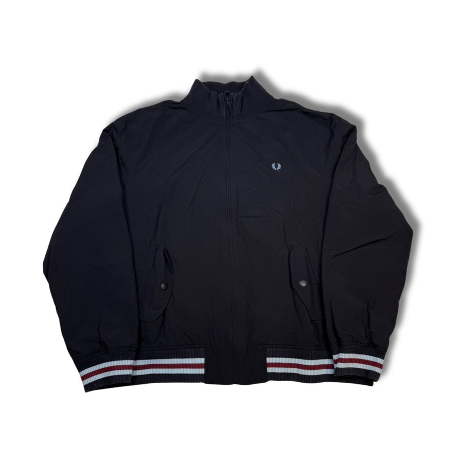 Fred Perry Jacke Schwarz (XXL)